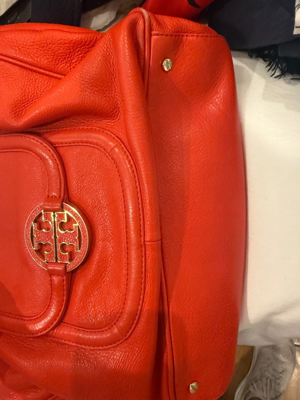 Tory Burch orange handbag